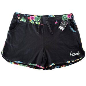 ISLAND DESIGN COLLECTION Women’s Shorts, Black, BNWT, Sz XL